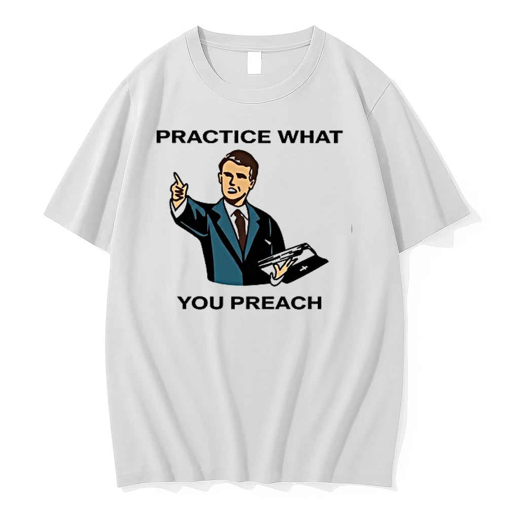 Male Speaker Practice What You Preach 0 Tshirts Sweater