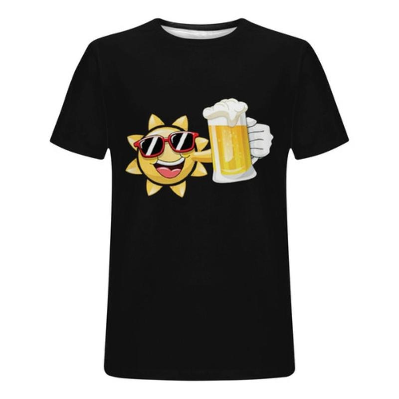 men gifts Playera For Hombre, Playera Corta Con Estampado Breathing styles Cervez Menswear Top T-Shirts, Hoodie, Sweatshirt