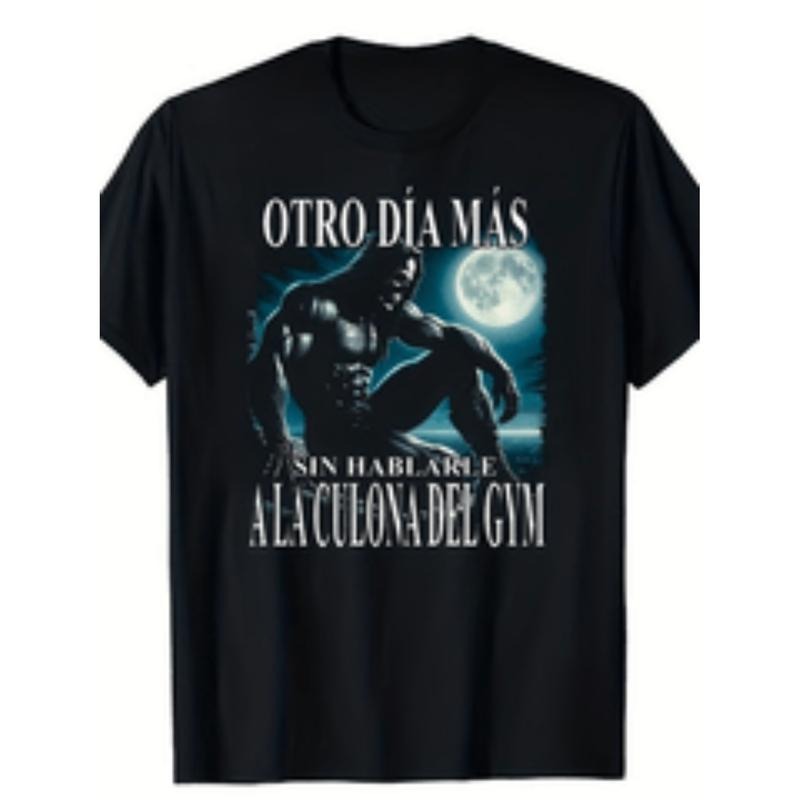 mens fashion human exercise tee short sleeve outfit WB shield sin hablarle WB shield Breathing styles culona del gym...