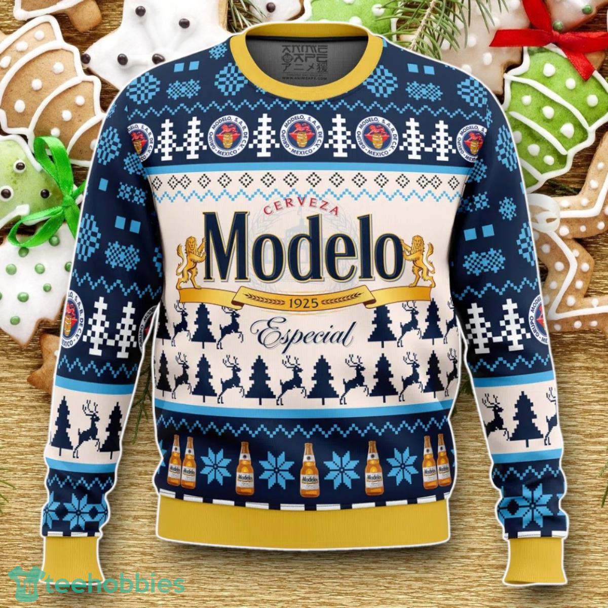 Modelo Especial Beer Ugly Christmas Sweater Luxurious Gift For Loved Ones