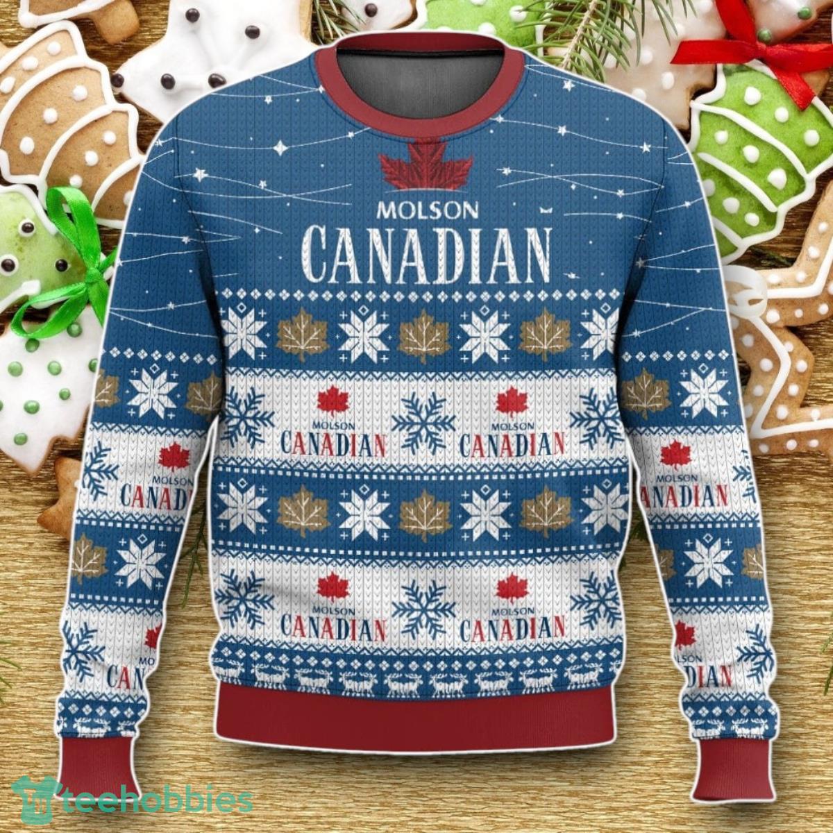 Molson Canadian Ugly Sweater Luxurious Gift For Loved Ones