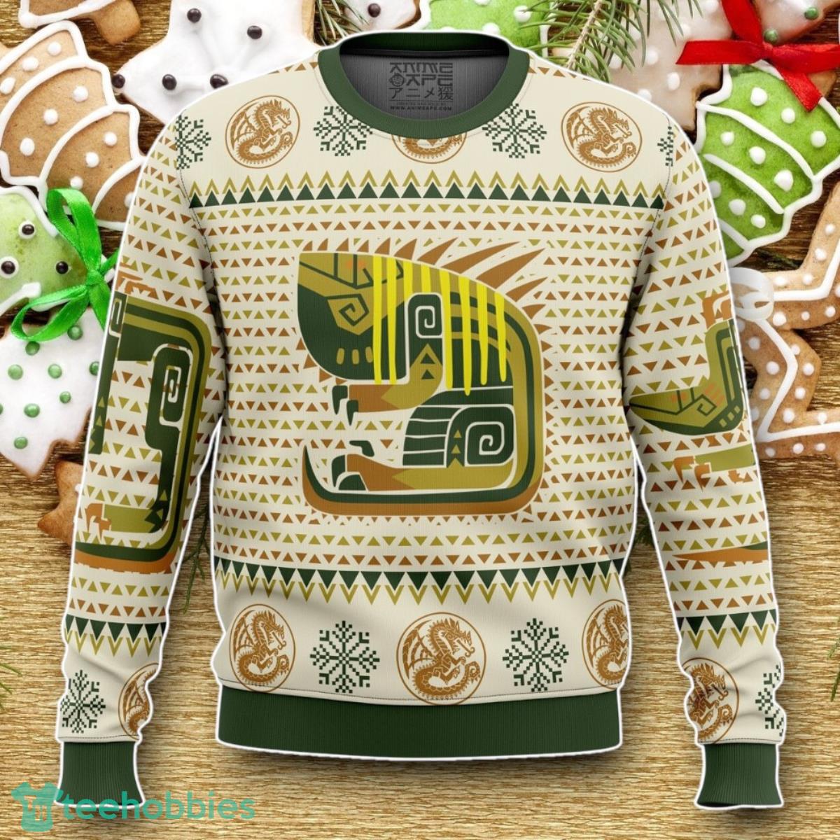 Monster Hunter Ugly Christmas Sweater Luxurious Gift For Loved Ones