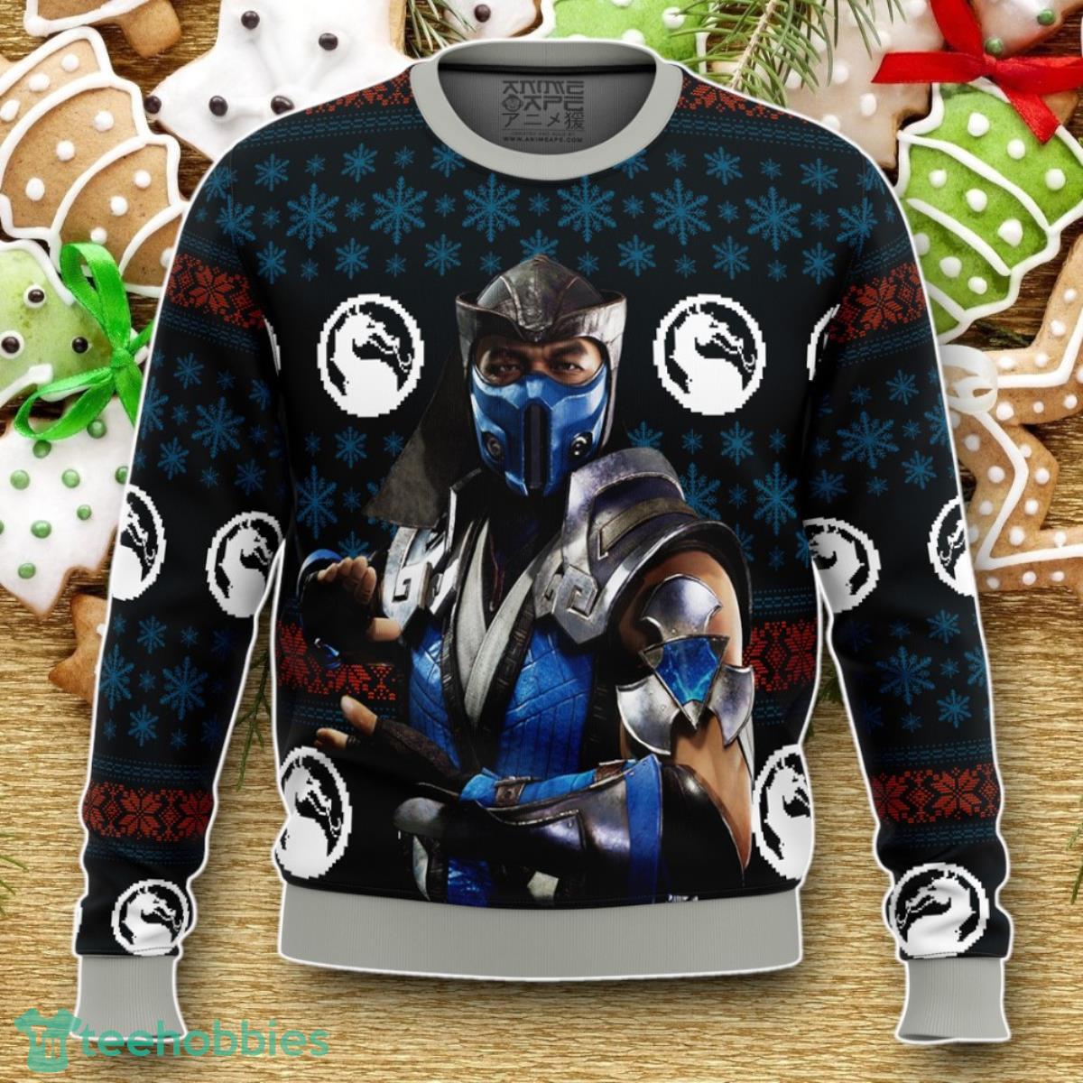 Mortal Kombat Sub Zero Ugly Christmas Sweater Luxurious Gift For Loved Ones