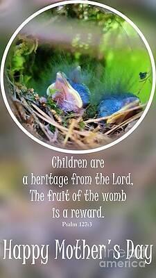 Children Are A Heritage From The Lord Print