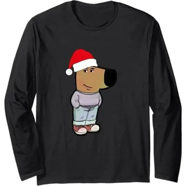 my new character is a chill guy meme funny chill guy meme Long Sleeve T-Shirt Hoodie, Sweatshirt | DripVista.com