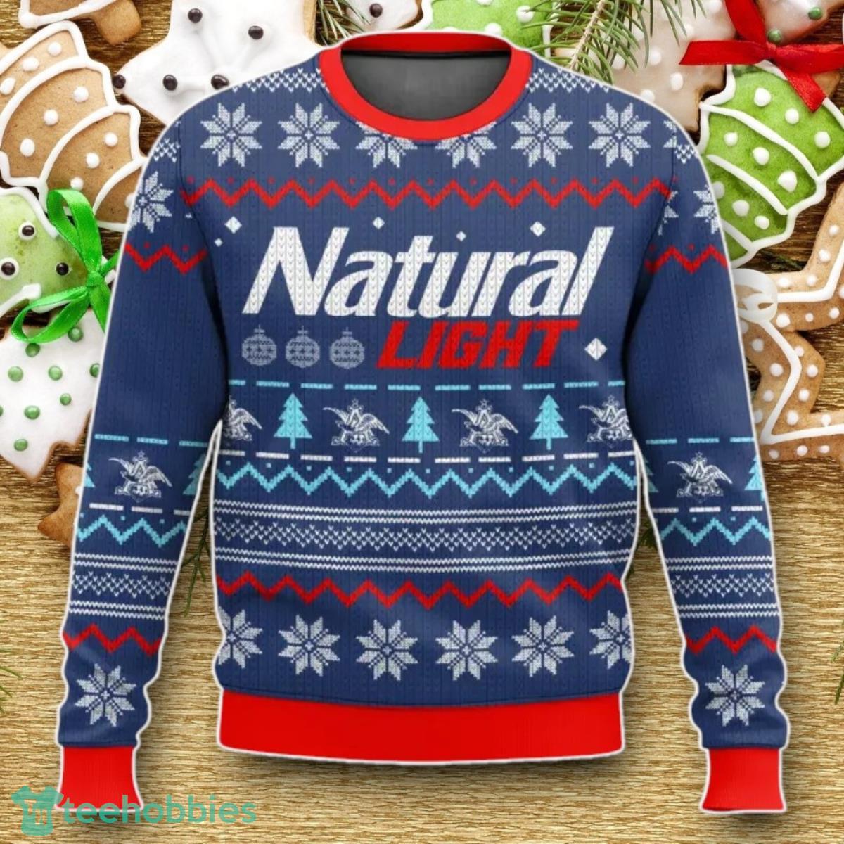 Natural Light Ugly Christmas Sweater Luxurious Gift For Loved Ones