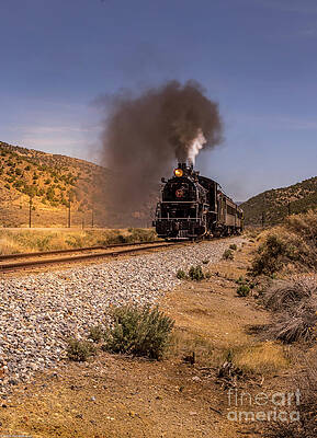 Nevada Northern Railroad Old 93 Print