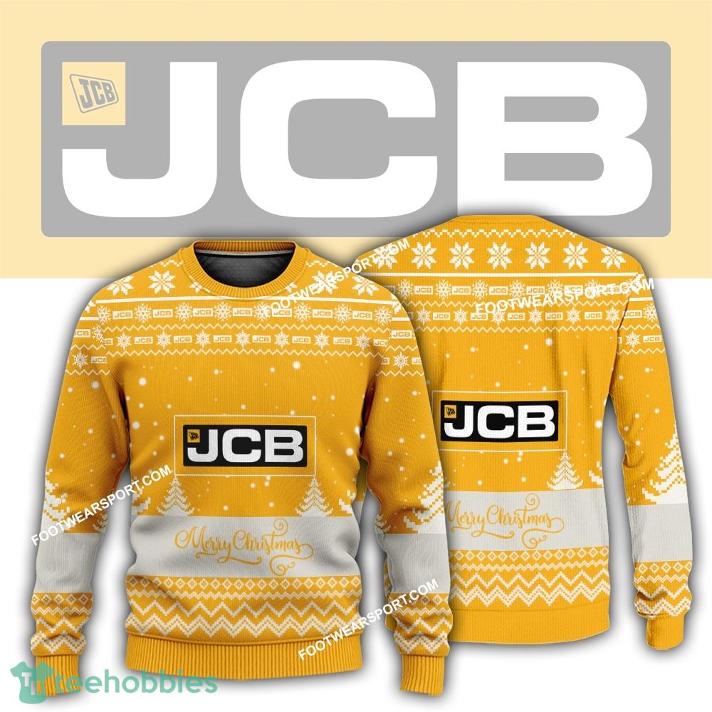 New Logo JCB Hymn Ugly Xmas Sweater AOP Gift Holidays