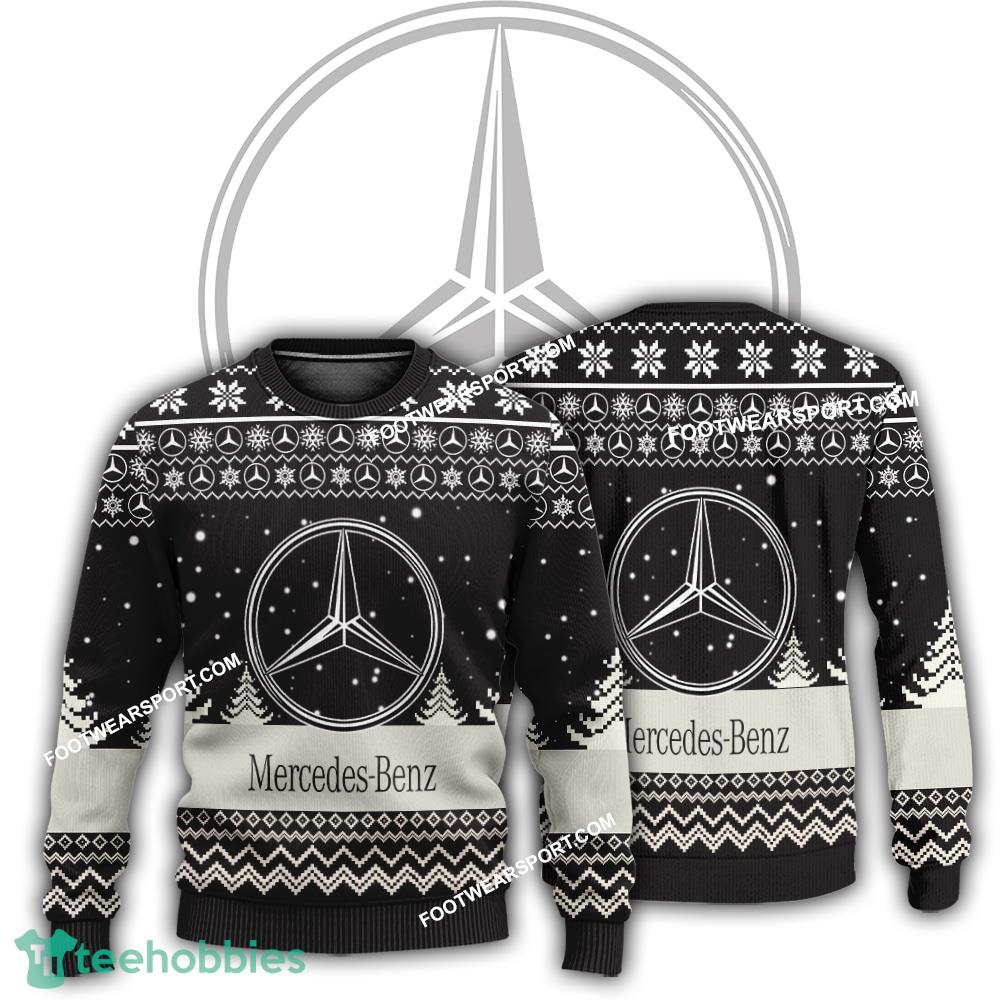 New Logo Mercedes Benz Car Racing Craft Ugly Christmas Sweater Gift For Adult