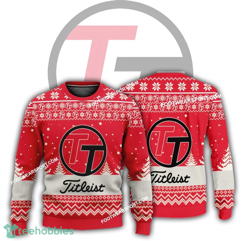 New Logo Titleist Blanket Ugly Xmas 3D Sweater Gift Holidays