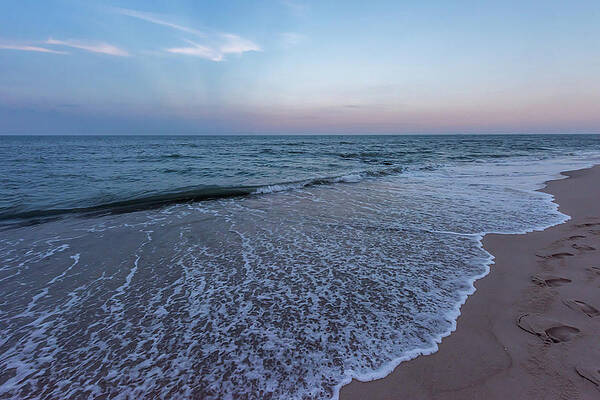 Ocean Blanket Lavallette New Jersey Print