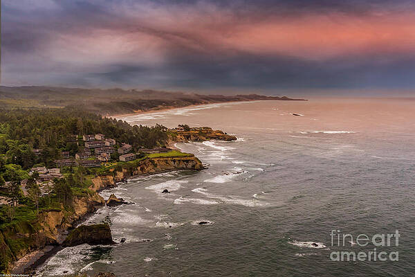 Otter Crest Scenic View Point Print