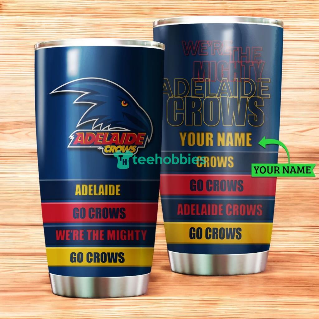 Personalized Adelaide Football Club Tumbler Afl Tumbler Stainless Steel Tumbler
