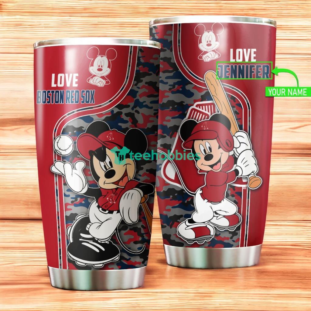 Personalized Boston Red Sox MLB Stainless Steel Tumbler