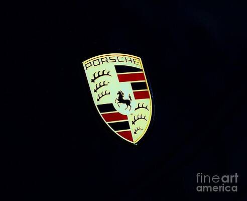 Porsche Emblem Vision # 1 Print