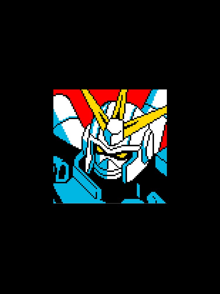 Gundam Pixel Art by Nikki Studley
