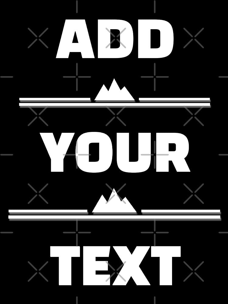 Copy of ADD YOUR TEXT CUSTOM T_SHIRTS by Drawix
