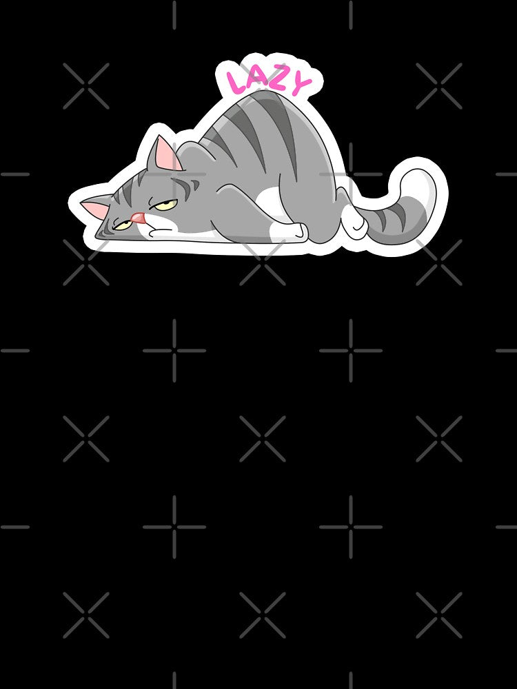 Lazy Gray Cat by Penaroma
