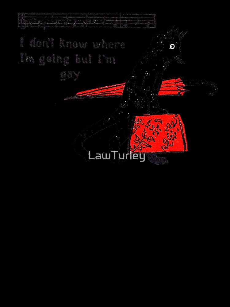 "I don't know where I'm going but I'm gay" cat meme by LawTurley