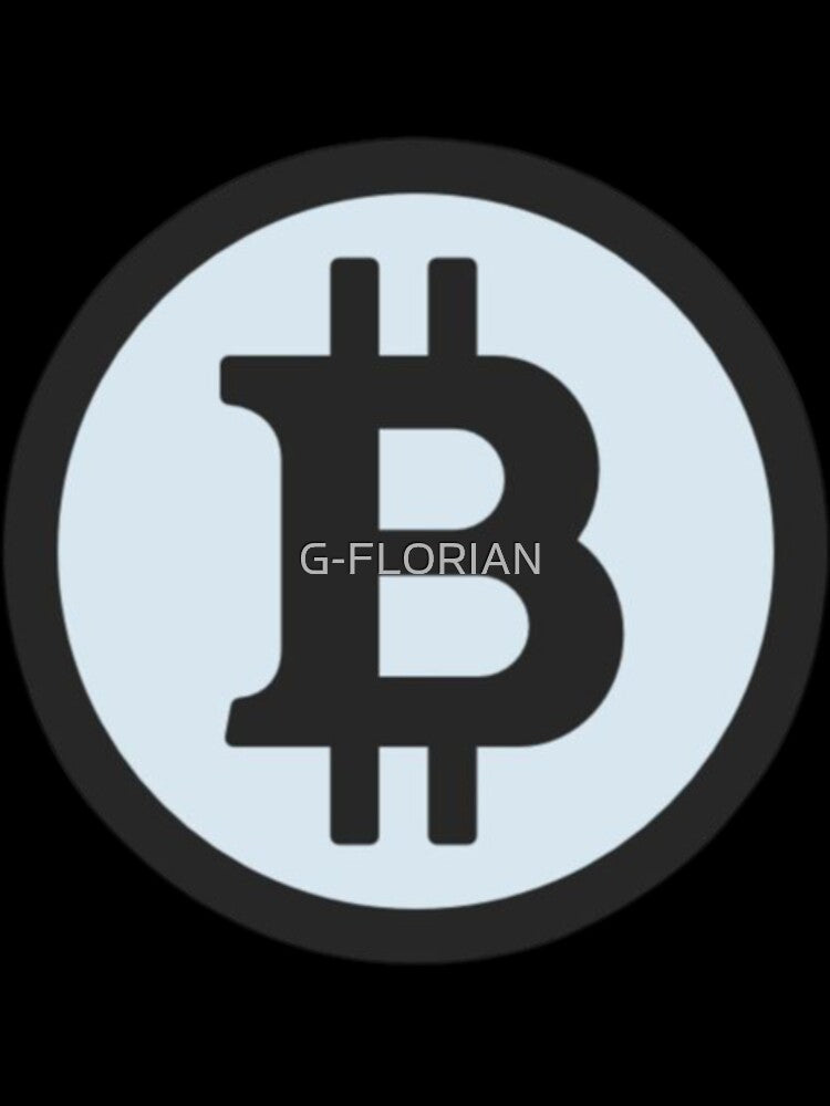 Bitcoin cryptocurrency Design by G-FLORIAN