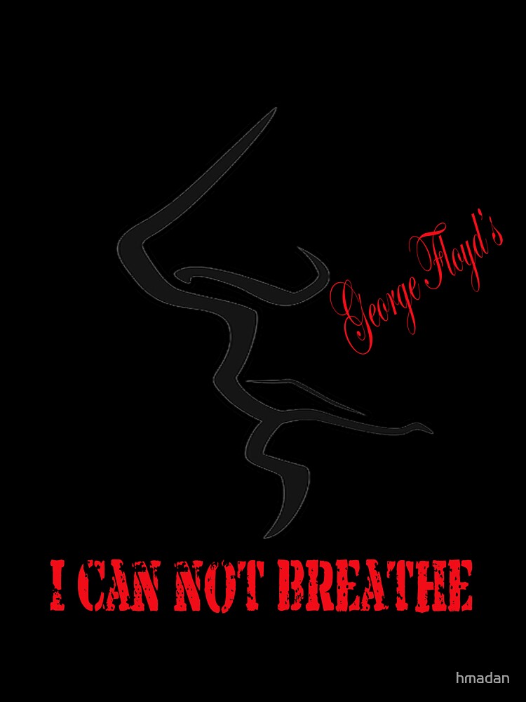 George Floyd’s I Can't Breathe  Black Lives Matter Peace Love Peace and Love Short Sleeve Casual Tees Shirts by hmadan