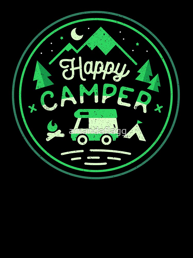 Happy Camper Modern by amandaflagg