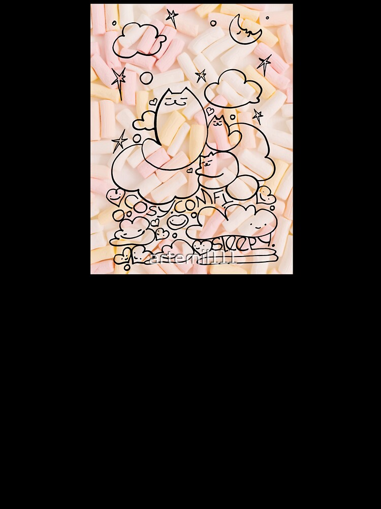 Marshmallow cat by artemil111