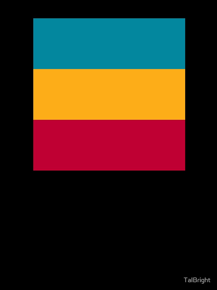 Retro vintage color stripes by TalBright