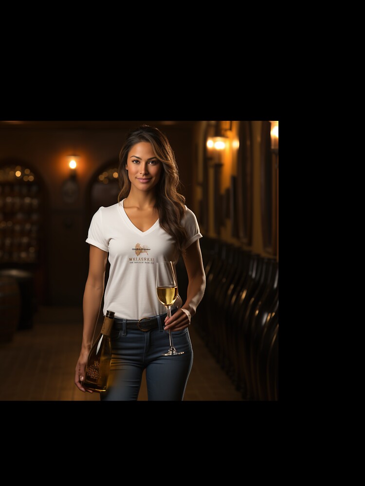 Sommelier Advising Wine for Upscale Restaurant by TheBrainArt