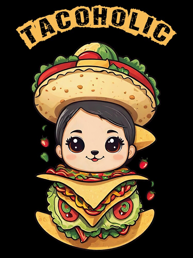 TACOHOLIC FOR TACO LOVERS by digitalartlb