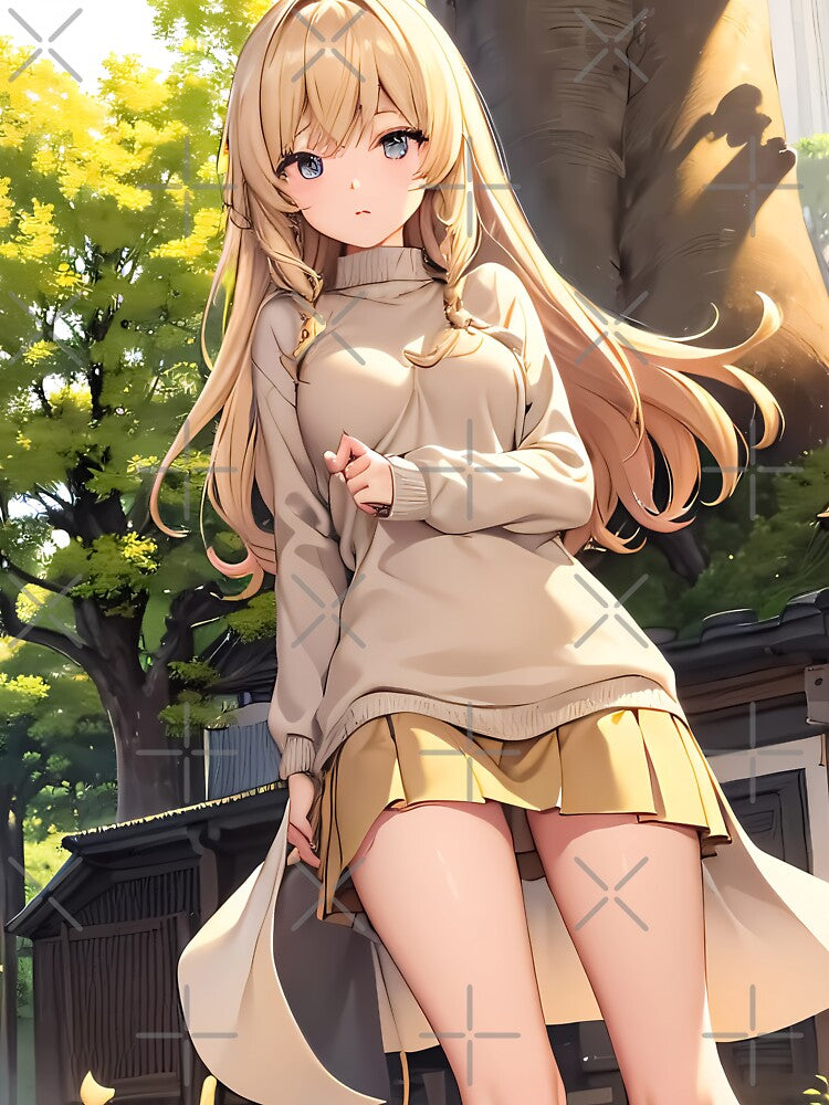Mahiru Shiina Angel Next Door Golden Forest Stroll by justnickthings