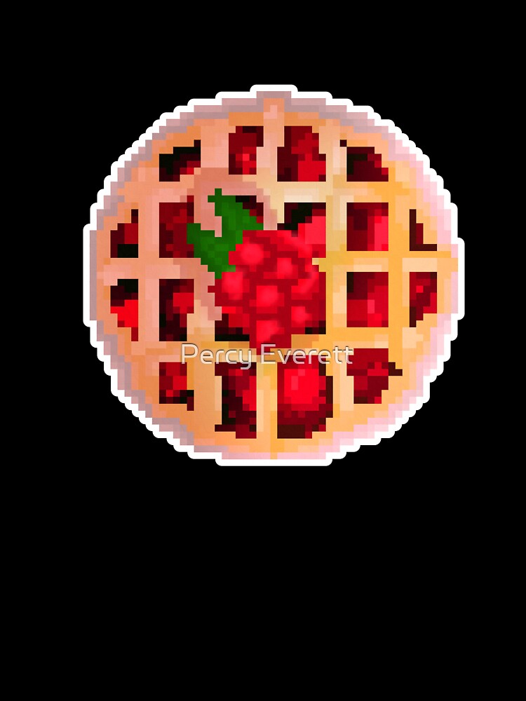 Pixel art Cranberry Pie by Percy Everett