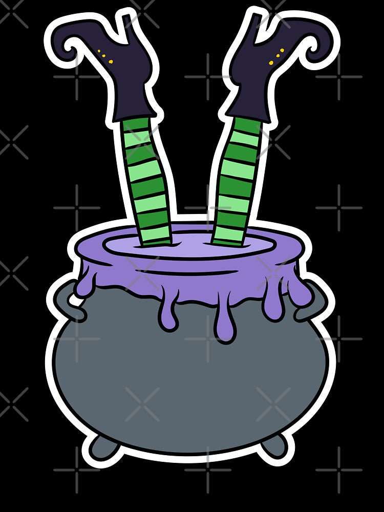 kawaii halloween cauldron by Raymi03
