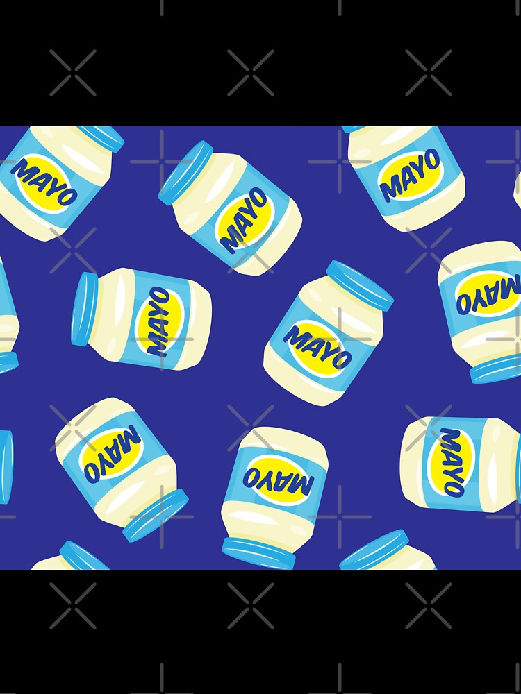 mayo jars - royal blue by littlearrow