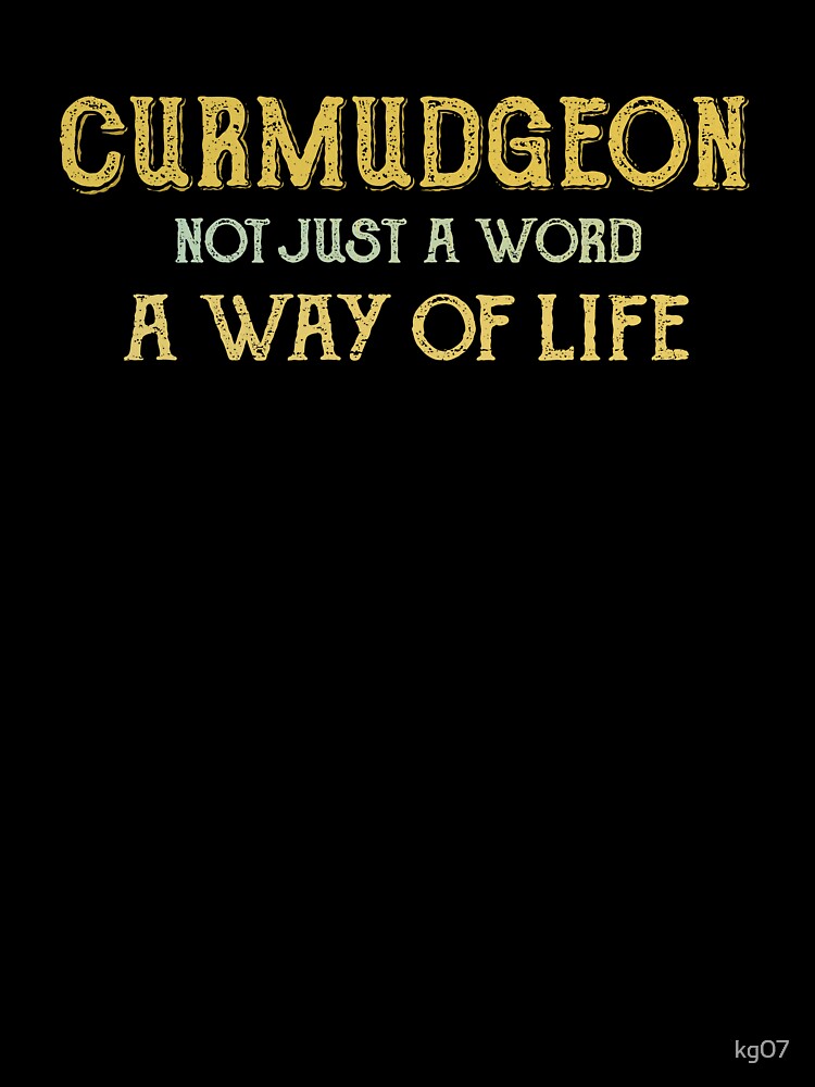 Curmudgeon by kg07