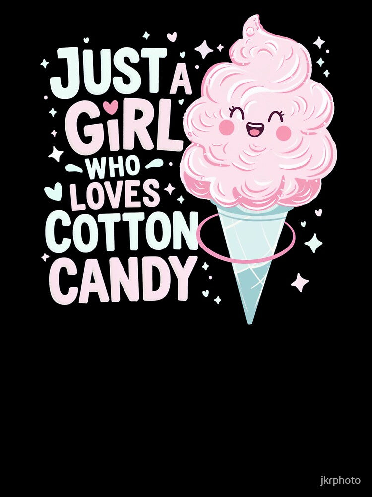 Just a Girl Who Loves Cotton Candy by jkrphoto