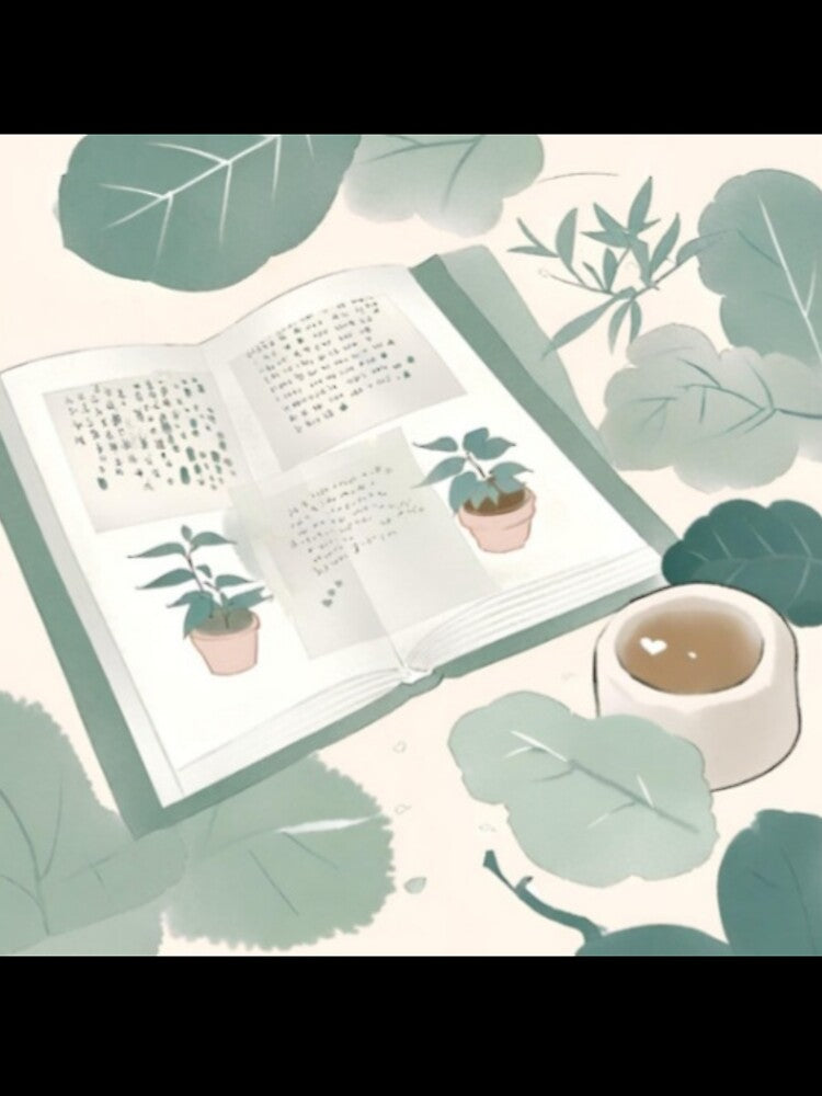 Cozy book & coffee bliss by IvyVault