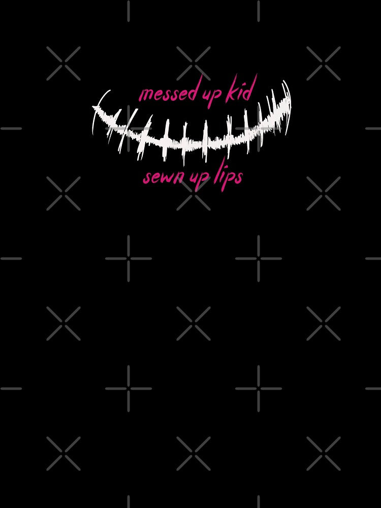 Sewn up lips - YUNGBLUD by Liliazulema