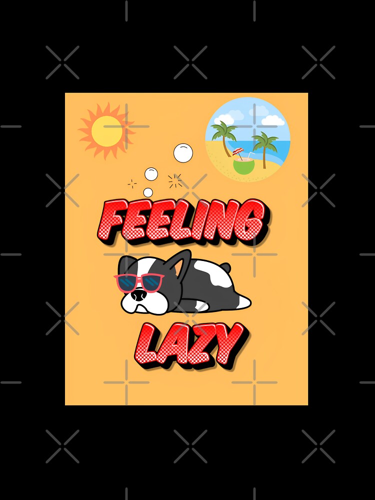 Lazy Paws and Cozy Naps: Dogs Feeling Lazy Under Sun by SmahiCreations