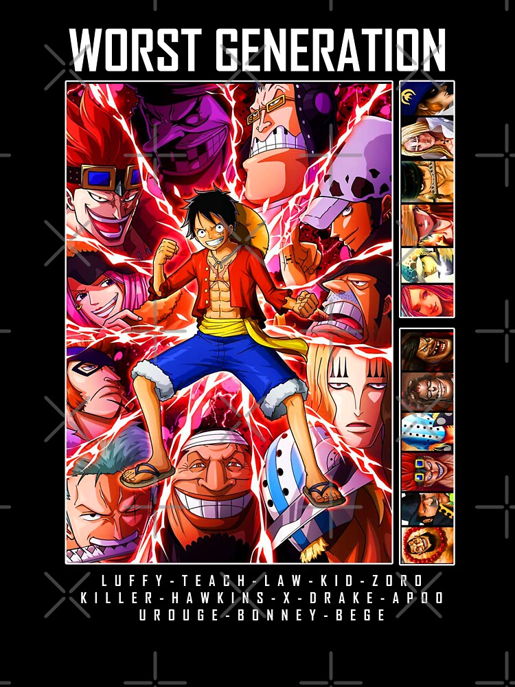 "Worst Generation" One Piece by EmmanPaolo