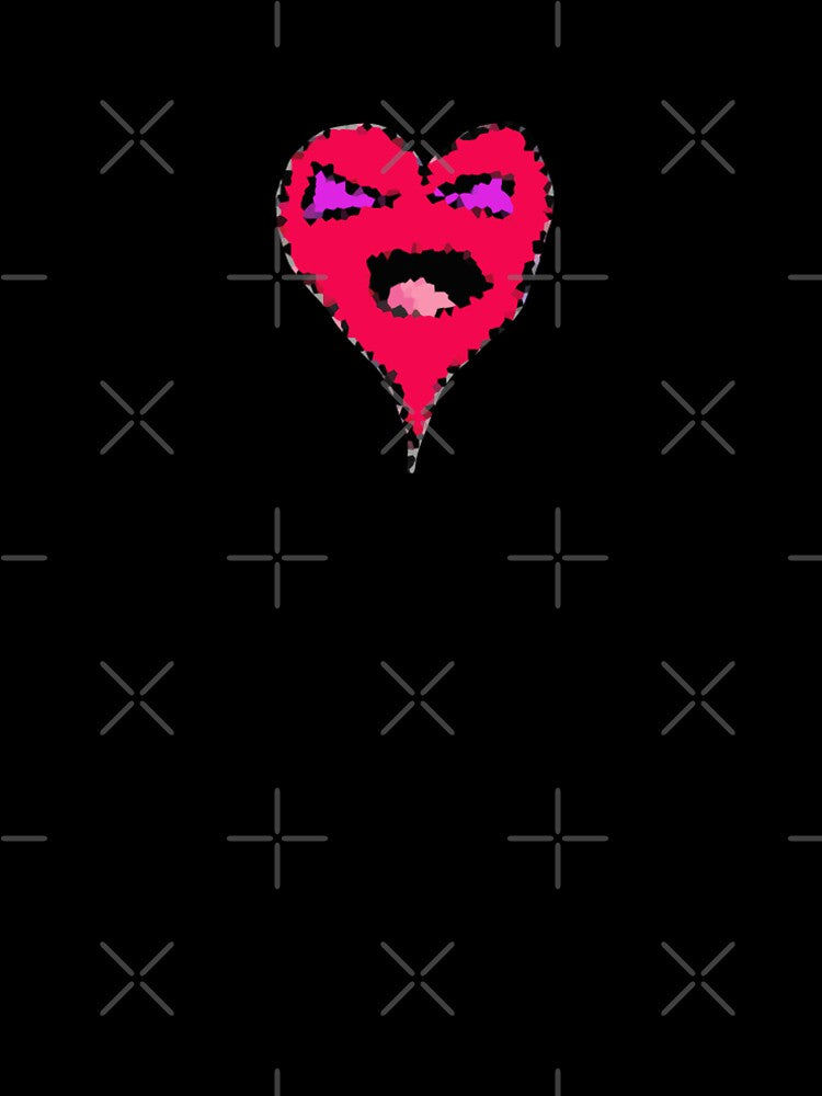 Valientes day pixelated game heart by Coffeemerc117