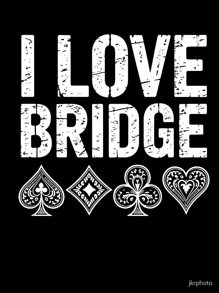 I Love Bridge Cards by jkrphoto