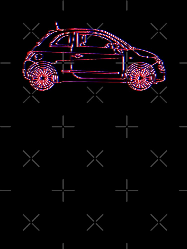 Fiat 500 3D by abigabhall