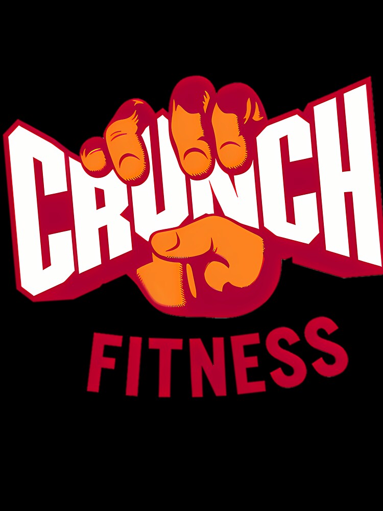 Attractive Crunch Fitness Logo by FlirtyDigital