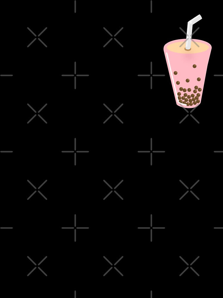 Boba Bubble Tea Drink Design by m-sketchbook