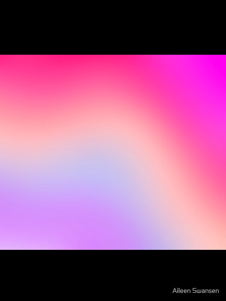 Pink Rainbow Gradient by Aileen Swansen