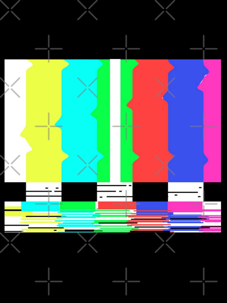 SMPTE Standard Definition Television Color Bars Slim Fit by Mr Wolf