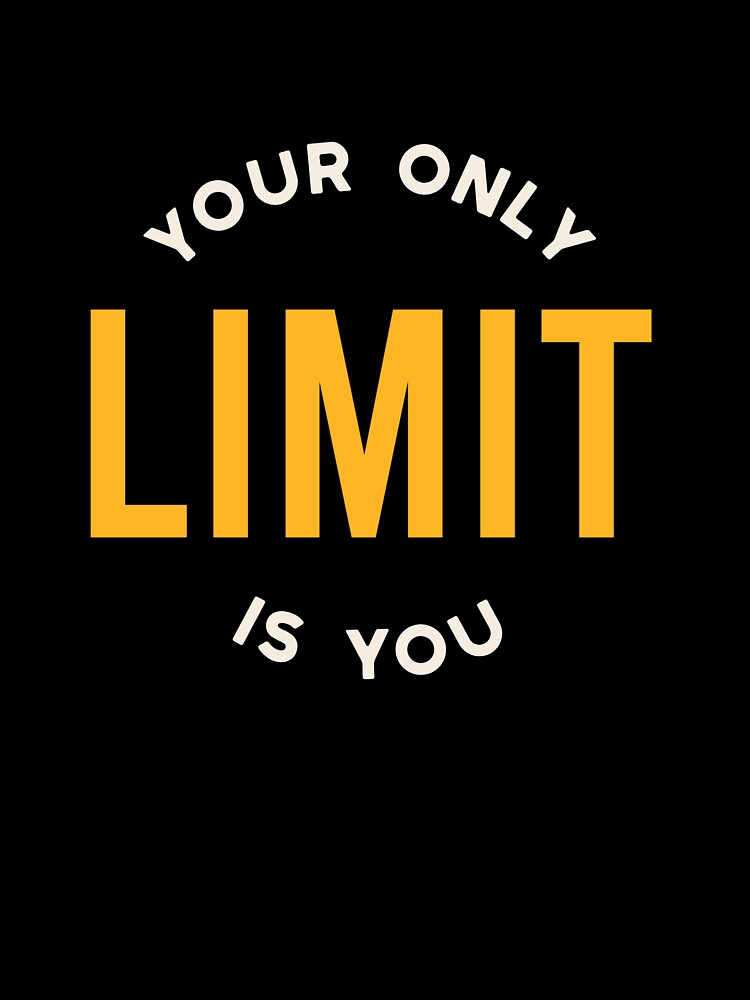 Fitness Motivation Your Only Limit Is You by whyitsme