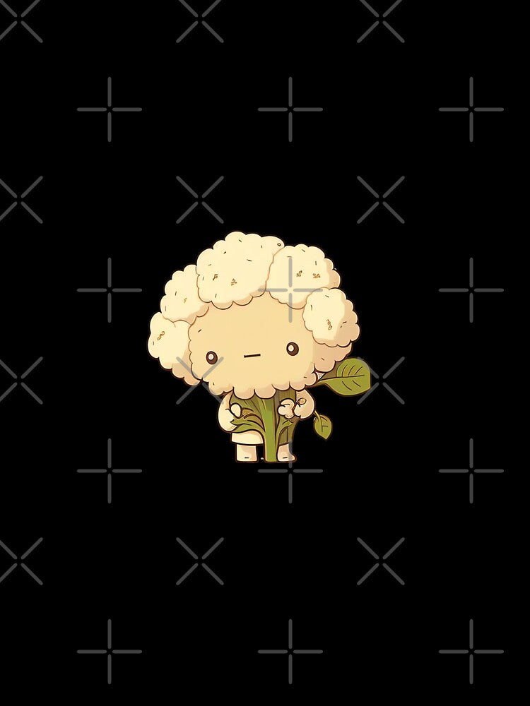 Cauliflower cute chibi kawaii by ChibiInstant