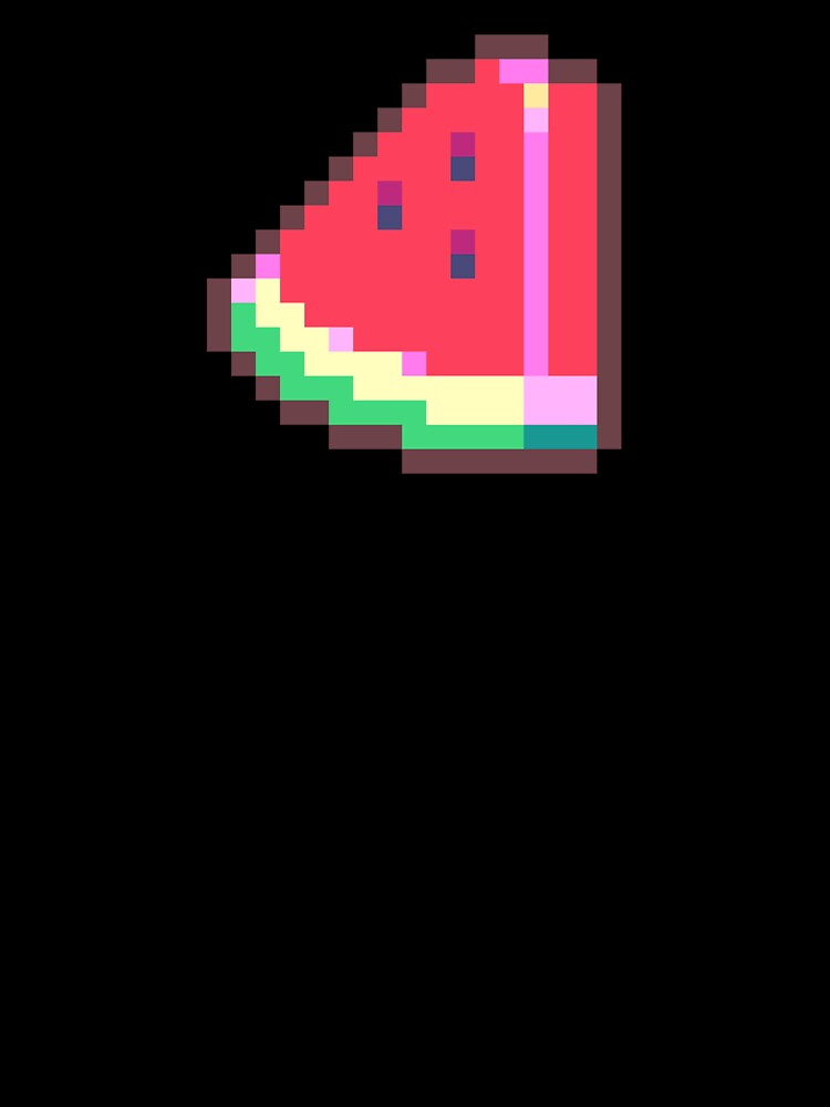 pixel watermelon by PixelArtiste